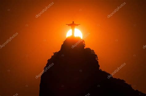 R O De Janeiro Brasil De Febrero De Puesta De Sol Detr S De