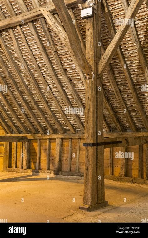 Inside Grange Barn Essex One Of Europes Oldest Timber Framed