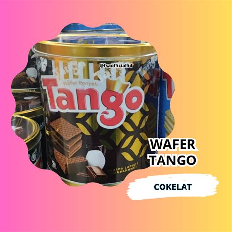 Jual Wafer Tango Kaleng Rasa Cokelat Shopee Indonesia