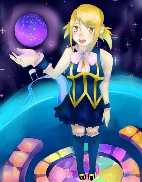 Lucy Heartfilia Celestial Dress Fairy Tail By Onlymykind On Deviantart