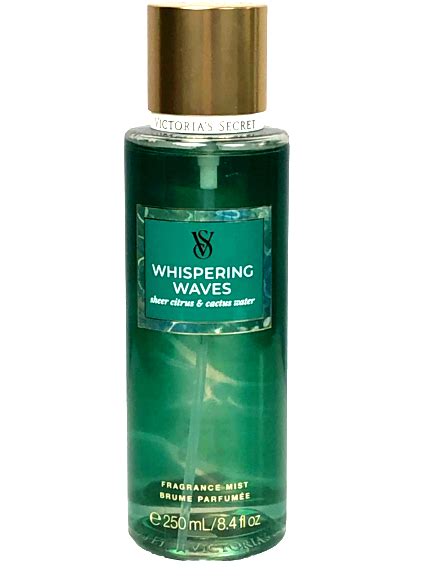 VICTORIAS SECRET WHISPERING WAVES FRAGRANCE BODY MIST SPRAY SPLASH 8 4