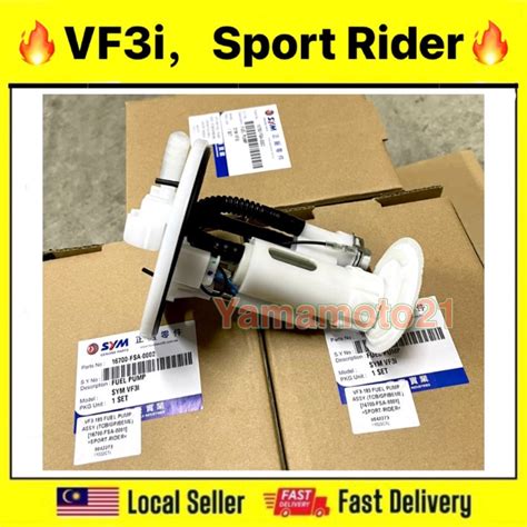 Sym Vf I Sport Rider Fuel Pump Assy Fuel Filter Tank Float