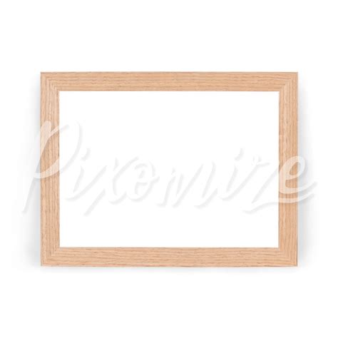 wooden horizontal frame