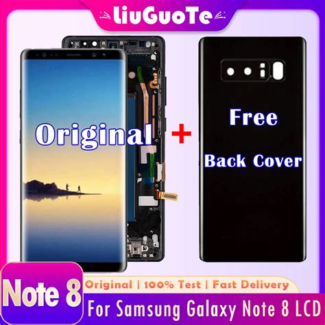 Original Note 8 Lcd Replacement For Samsung Galaxy Note 8 N8 Touch Screen N950f N950u N9500