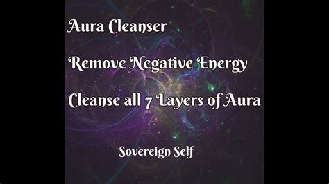 Aura Cleanser Remove Negative Energy Hz Subliminal Affirmations