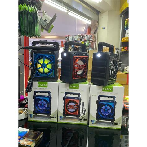 Jual Speaker Bluetooth Fleco F 1914 Portable Wireless F1914 Free Mic