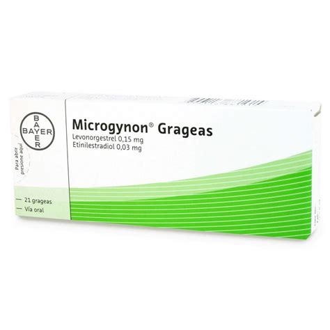 Microgynon X 21 Grageas FaltasYa