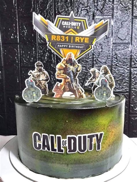 Call Of Duty Cake Topper Set Lazada PH