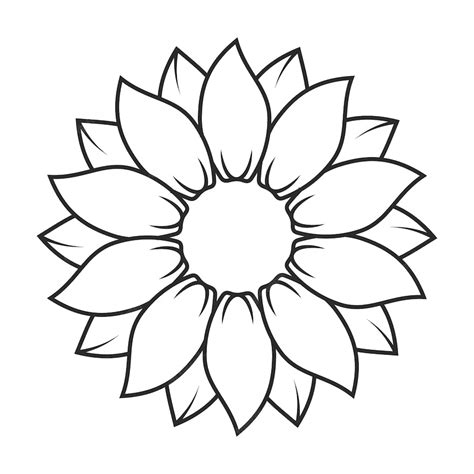 Premium Vector | Sunflower Clipart, Sunflower Vector, Sunflower ...