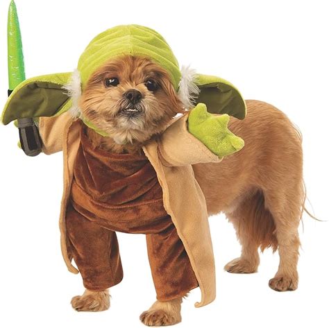 Amazon.com: Rubie's Star Wars Classic Yoda Pet Costume, X-Large : Pet ...