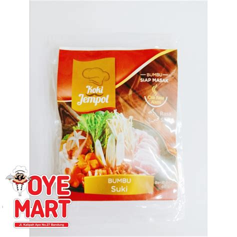 Jual Koki Jempol Bumbu Instan Suki Gr Bumbu Sukiyaki Shopee Indonesia