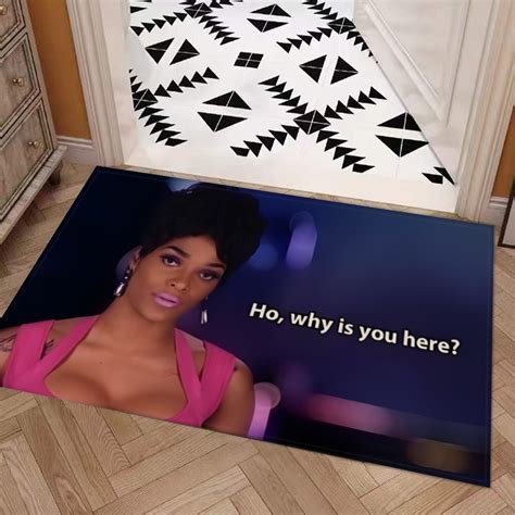 Personalized Ho Why is You Here Joseline Funny Doormat With Unique ...