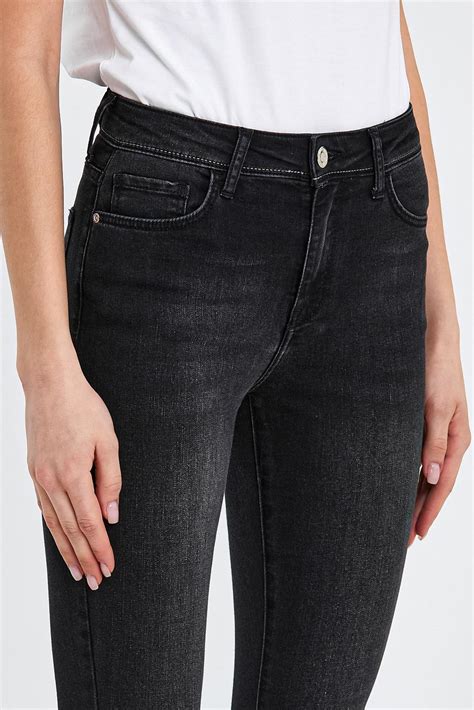 Gabriella Black Skinny Jean Pantolon Black Vena