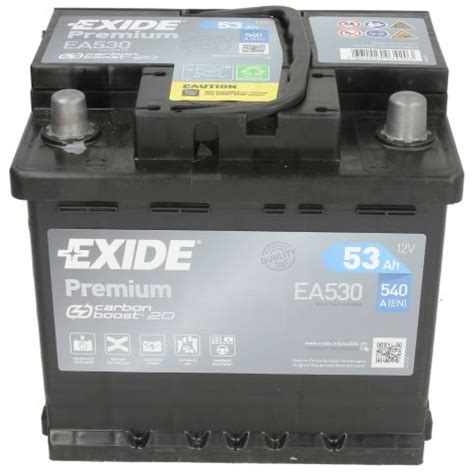 Akumulator Exide Premium EA530 MAKS POWER