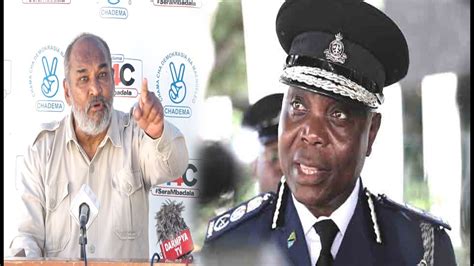 Sakata La Misikiti Na Makanisa Wazee Wa Chadema Wamshambulia Vibaya Igp