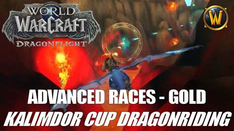 Advanced Races GOLD Kalimdor Cup Dragonriding WoW Dragonflight