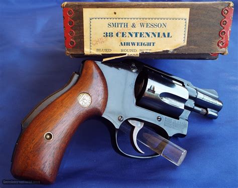 Vintage Smith Wesson Centennial Airweight New In Original Box