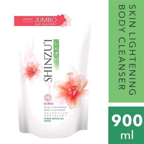 Shinzu I Skin Lightening Body Cleanser Sabun Cair Shinzui Refill Pouch