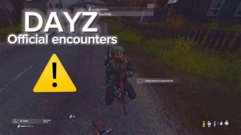 DAYZ OFFICIAL ENCOUNTERS 1 YouTube