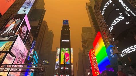 New York City Tops World S Worst Air Pollution List From Canada Wildfire Smoke R Traders Colony