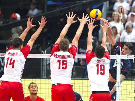 Us Set Up Men S Volleyball World Championship Quarter Final Versus Poland