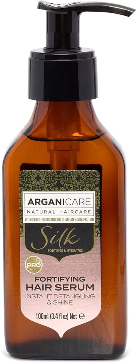 Arganicare Sérum Capillaire à la protéine de soie Démêle augmente la