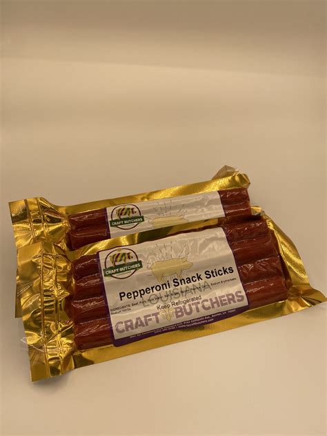 Pepperoni Snack Sticks - Louisiana Craft Butchers