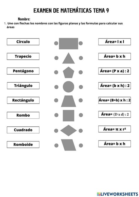 Áreas Y Volúmenes 7021768 Afchabri Live Worksheets