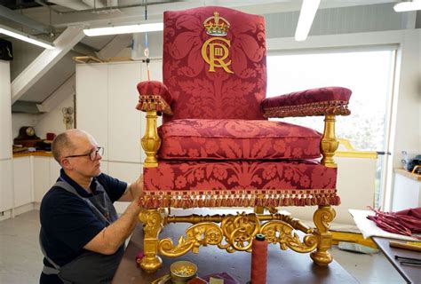 King Charles Coronation Chair And Other Thrones In The Coronation