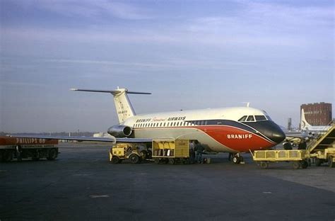 Braniff International BAC 111 203AE One Eleven N1550 At Kansas City