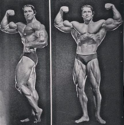 Arnold Schwarzenegger Double Biceps