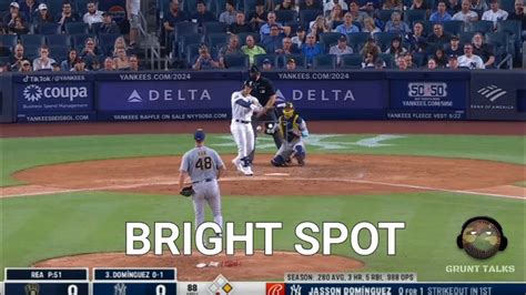 Jasson Domínguez Hits His 4th Home Run Yankees Bright Spot🔥 Youtube