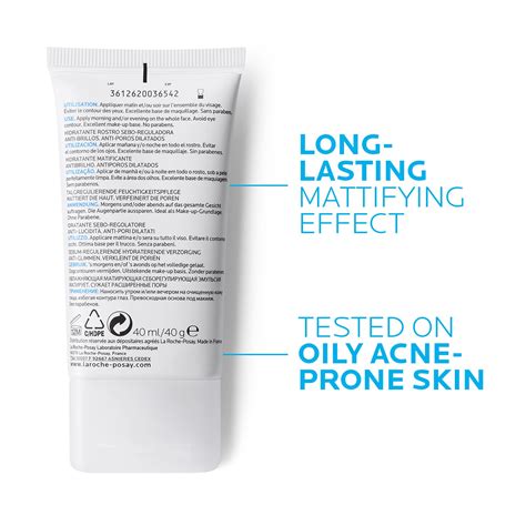 Effaclar Mat Oily Prone Skin Moisturizer La Roche Posay