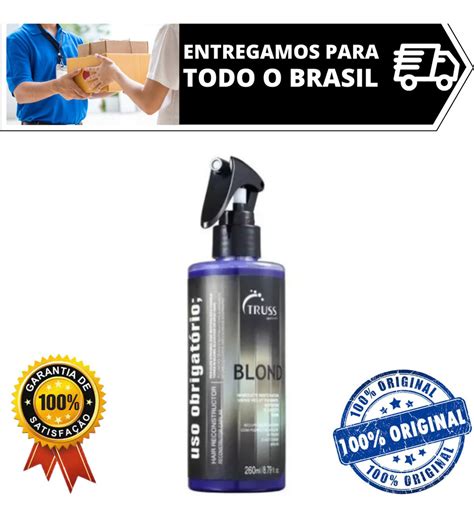 Truss Uso Obrigatório Reconstrutor Capilar Blond 260ml MercadoLivre