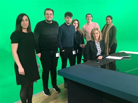 An Evening At Itv News — Impressions From A Group Of Final Year