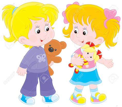 girl playing with doll clipart 10 free Cliparts | Download images on ...