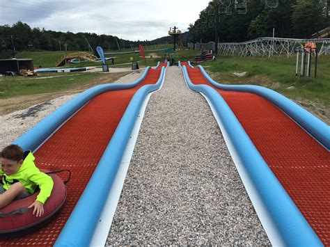 Tube Slide At Killington Msnow