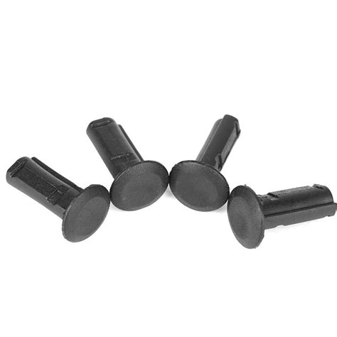 Car Bumper Fender Rivets Plastic Push Clips Fasteners For 100pcs Black 7456138970884 Ebay