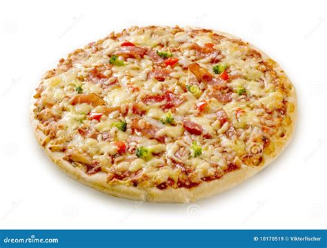 Bacon And Cheese Pizza Royalty Free Stock Images - Image: 10170519