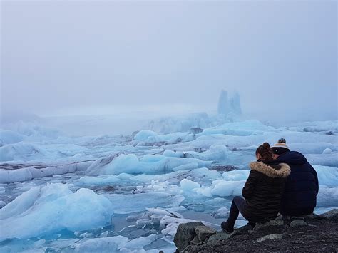 Free Images Nature Snow Winter Love Scenic Glacier Lagoon Couple Romantic Iceland