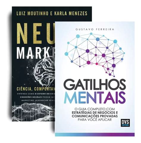 Kit Livros Neuromarketing Livro Gatilhos Mentais Frete Gr Tis