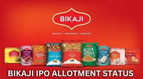 Bikaji Foods Ipo Allotment Status Linkintime And Bseindia