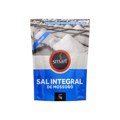 Sal Integral Grosso Mossoro Smart 1Kg Reuter Natur Alimentação