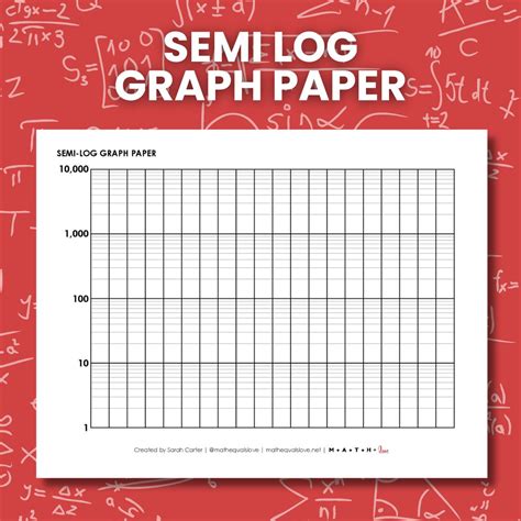 Semi Log Graph Paper Free Printable Pdf Download