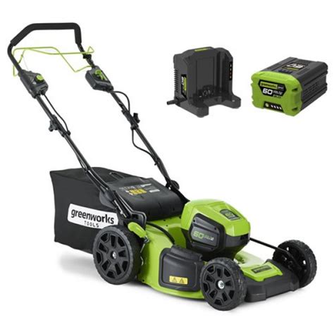 Buy Greenworks GD60LM46SP 60v Self Propelled Cordless Mower C W Battery