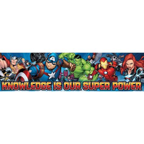 Marvel Horizontal Banner 12x45"