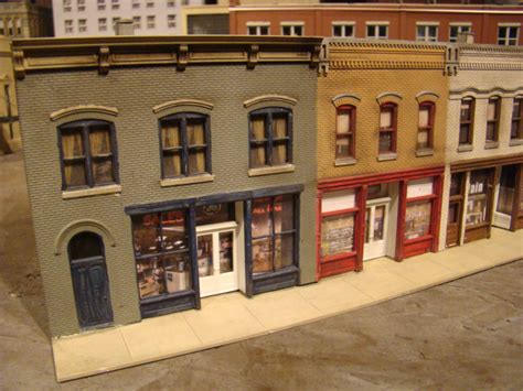 HO Scale Walthers Merchants Row IV PJs Train Shack