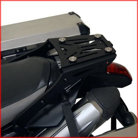 Suporte Preto Para Bauleto Lateral Side Case Roncar De Alum Nio