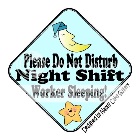 Do Not Disturb Nightshift Worker Sleeping Sign Ebay