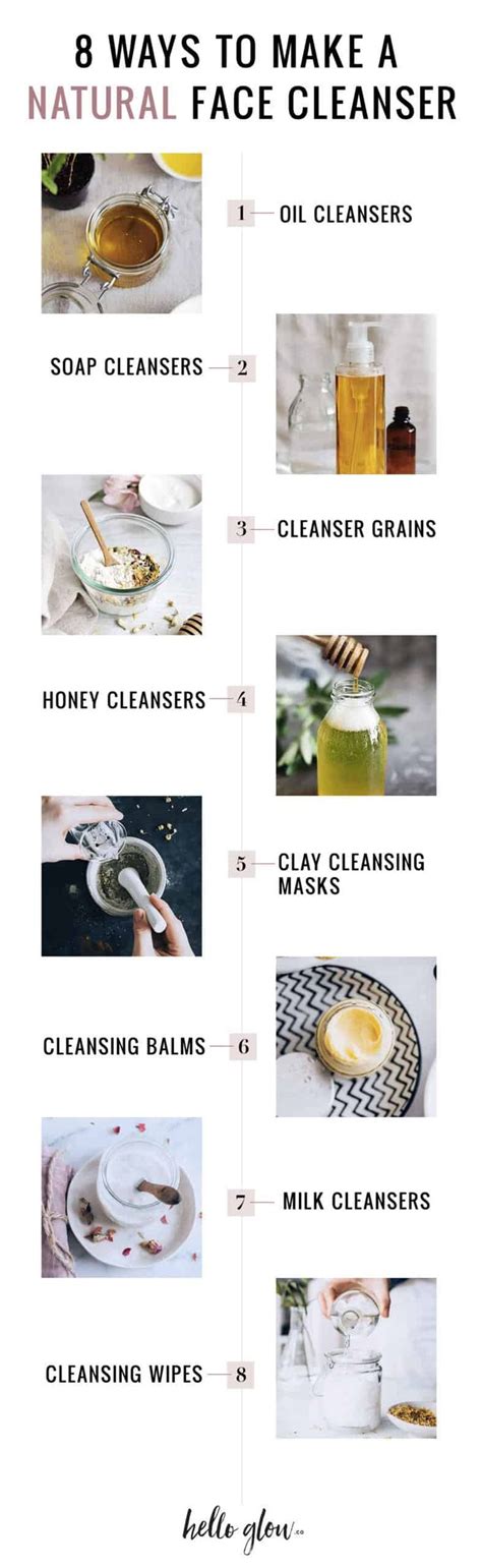 11 Ways To Make Your Own Natural Facial Cleanser Natural Face